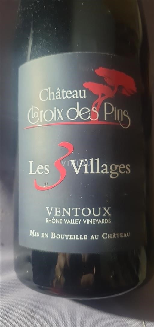 Rhônetal Ventoux Château La Croix des Pins Les 3 Villages 2021