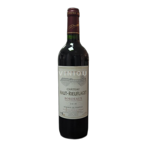 Bordeaux Château Haut-Rieuflaguet Réserve de Famille 2018