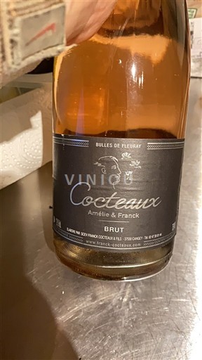 Loire-dalen Vouvray Cocteaux Bulles de Flédray Ikke årgangsbestemt