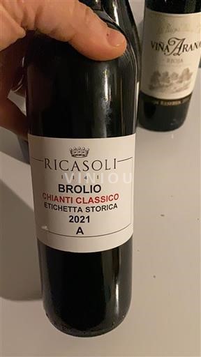 Toscana Chianti Classico Ricasoli Brolio Etichetta Storica 2021