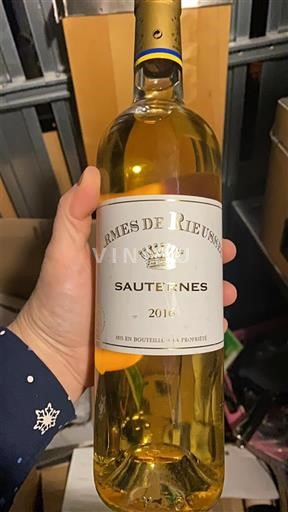 Bordeaux Sauternes Château Rieussec Carmes de Rieussec 2016