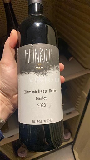 Gradišce Ni doloceno Heinrich Ziemlich beste Reben Merlot 2020