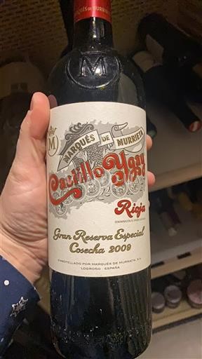 La Rioja Rioja Marques de Murrieta Castillo Ygay Gran Reserva Especial 2007