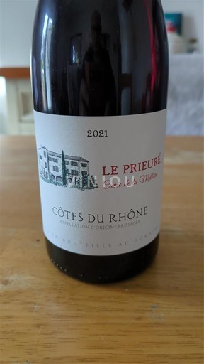 Rhônevallei Côtes-du-rhône Domaine Le Prieuré des Papes de la Millière 2021