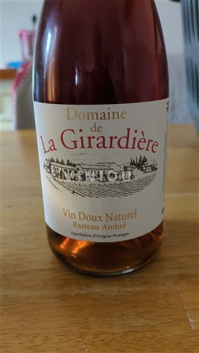 Rhône Valley Rasteau Domaine La Girardiere Rasteau Ambré Non-Vintage