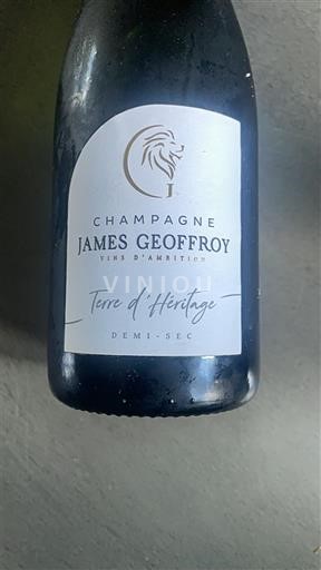 Šampanja Šampanjec James Geoffroy Terre d'Héritage Neleten.