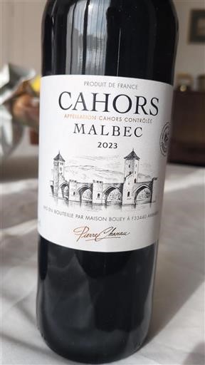 Zuidwest-Frankrijk Cahors Pierre chanau Malbec 2023