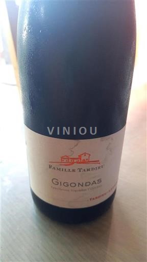 Rhônen laakso Gigondas Famille Tardieu 2020