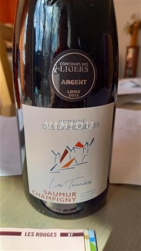 Loire-dalen Saumur-Champigny Domaine Des Damoiselles Les Tennières 2025
