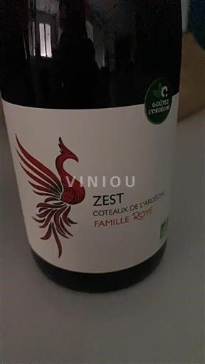 Alpe in reke Rona Ardeški vinogradni grici Famille Royé Zest 2022