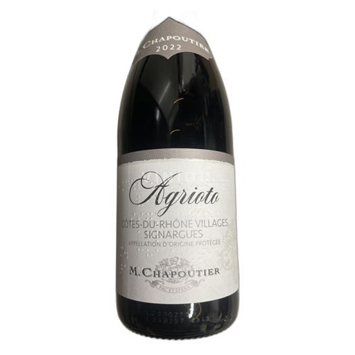 Rhônedalen Côtes-du-Rhône-Villages M. Chapoutier Agrioto 2022