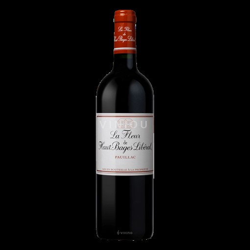 Bordeaux Pauillac Château Haut Bages Libéral Lafleur de Haut Bages Libéral 2017