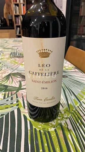 Bordeaux Saint-Émilion LA GAFFELIERE Léo de la Gaffelière 2016