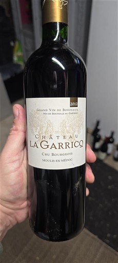 Bordeaux Moulis-en-Médoc Cru Bourgeois Château La Garricq 2012