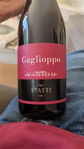 Calabria No especificado Statti Gaglioppo 2023