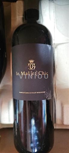 Bordeaux Not Specified Famille Comte de Malet Roquefort Le Malet Chic 2016