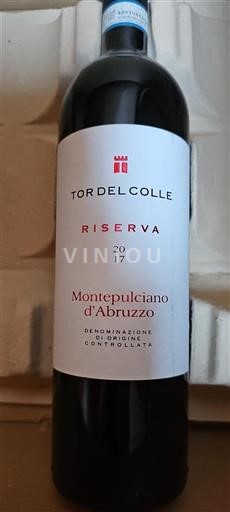 Abruzzerne Montepulciano d'Abruzzo Tor del Colle Riserva 2017