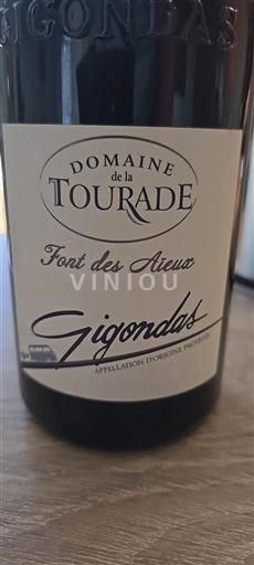Údolí Rhôny Gigondas Domaine La Tourade Font des Aïeux 2022