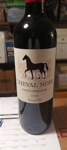Bordeaux Saint-Émilion Château Cheval Noir 2020