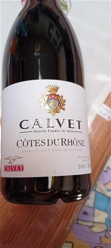 Rhônedalen Côtes du Rhône Calvet 2023