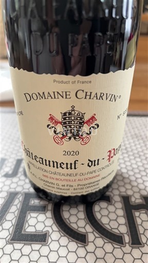Rhône-dalen Châteauneuf-du-Pape Charvin 2020