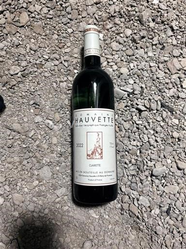 Alpes và các vùng Rhodanien Alpilles Domaine Hauvette Clarette 2022