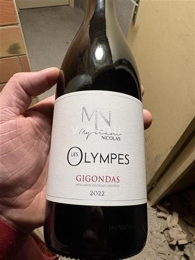Rhônen laakso Gigondas Myriam Nicolas Les Olympes 2022