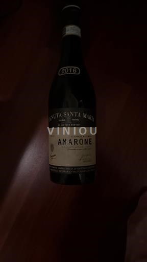 Veneto Amarone della Valpolicella Tenuta Santa Maria Amarone 2016