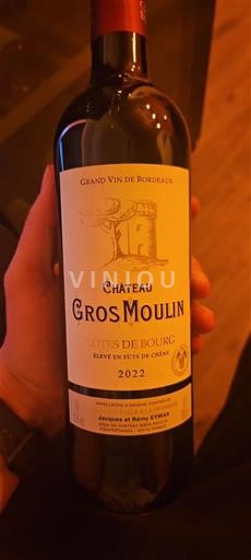 Bordeaux Côtes-de-bourg Château Gros Moulin 2022