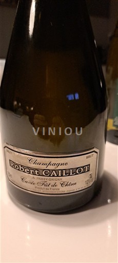 Šampanja Šampanjec Robert Caillot Fût de Chêne Neleten.