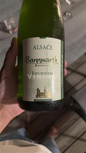 Alsace Edelzwicker Bannwarth Tradition Ikke årgangsbestemt