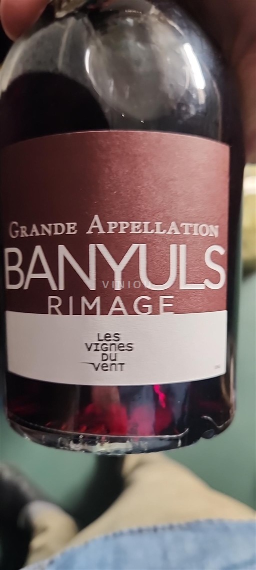 Roussillon Banyuls Les Vignes du Vent 2023