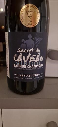 Loirevallei Saumur-champigny Secret du Caveau Le Clos 2020