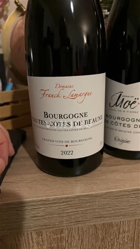 Burgundy Hautes-Côtes de Beaune Franck Lamargue 2022