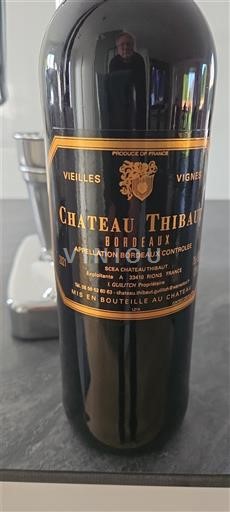 Bordéus Château Thibaut Vieilles Vignes 2020
