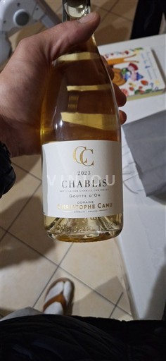 Burgundsko Chablis Domaine Christophe Camu Coutume d'Or 2023