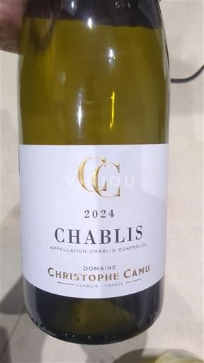 Burgundsko Chablis Domaine Christophe Camu 2024