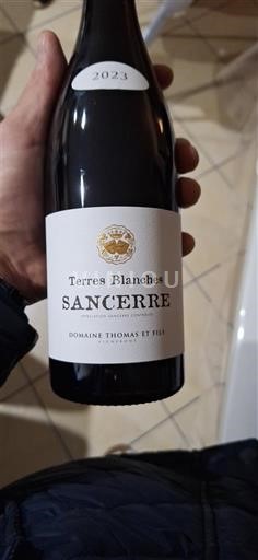Loire Valley Sancerre Domaine Thomas et Fils Terres Blanches 2023