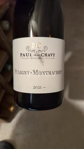 Bourgondië Puligny-Montrachet Paul Chavy 2021