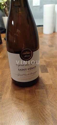 Burgundi Saint-Véran Esprit des Lieux 2021
