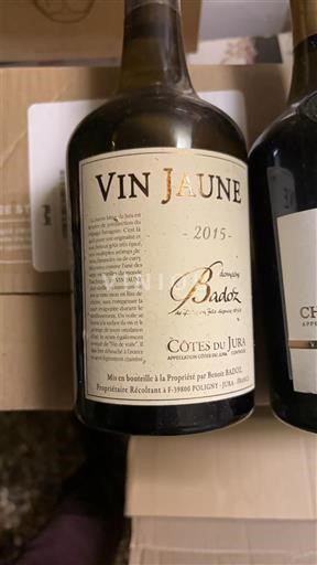 Jura Côtes du Jura Domaine Badoz 2015