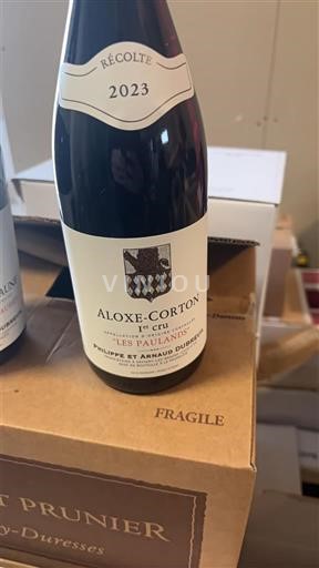 Burgundy Aloxe-Corton Premier Cru Philippe et Arnaud Duroché Les Paulands 2023