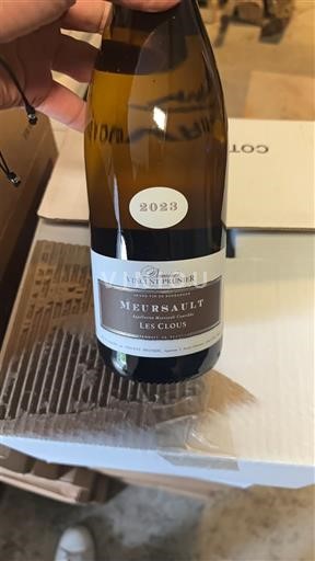 Burgund Meursault Vincent Prunier Les Clous 2023