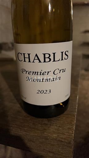 Burgundy Chablis Premier Cru Domaine Montmain 2023
