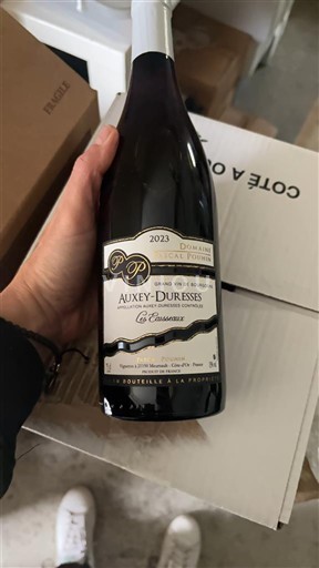 Bourgogne Auxey-duresses Domaine Pascal Pouhin Les Chaniots 2023