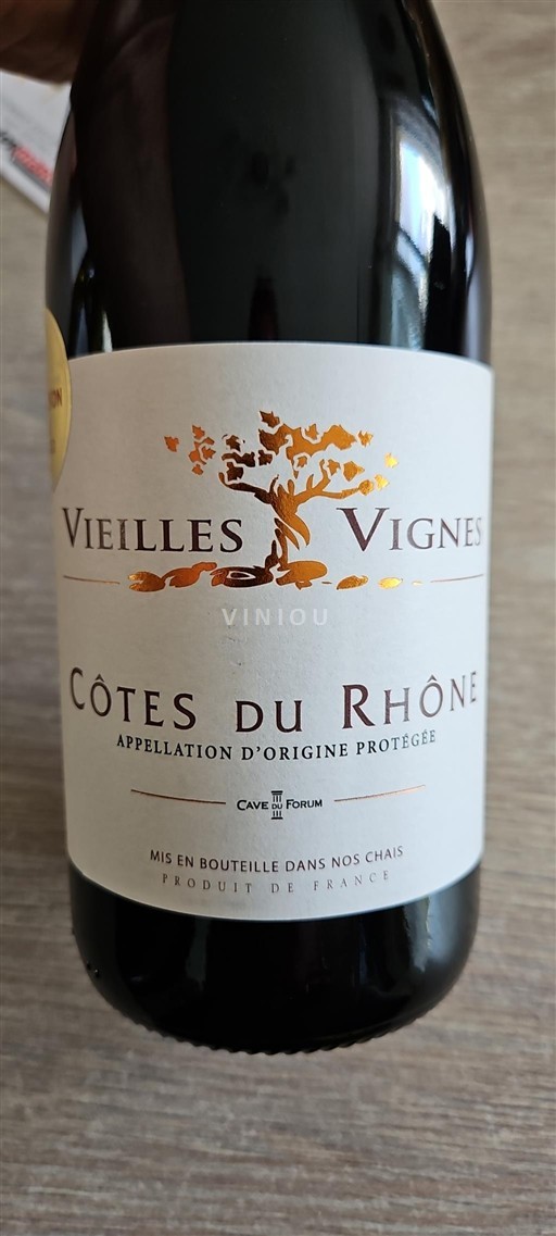 Thung lũng Rhône Côtes-du-rhône Cave Du Forum Vieilles Vignes 2023