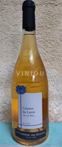 Loire Valley Coteaux du Layon Domaine Le des Bleuces Clos des Bâtes 2020