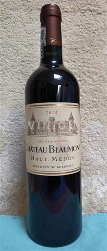Burdeos Haut-Médoc Château Beaumont Cru bourgeois 2014