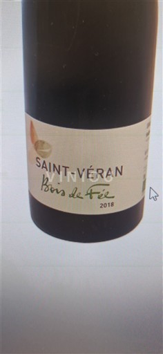 Borgoña Saint-Véran Bois de Fée 2018