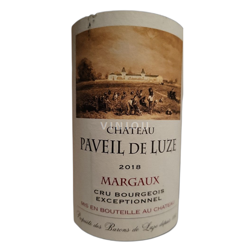 Bordeaux Margaux Paveil de Luze 2018